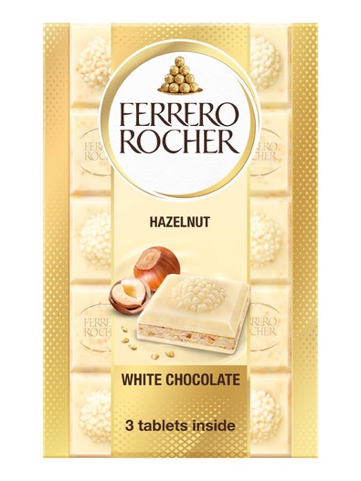 Ferrero Rocher bílá čokoláda s lískovými oříšky XXL 270 g