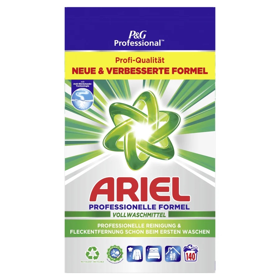 Ariel Professional prací prášek Universal 140 dávek, 8,4 kg - profi Qualität