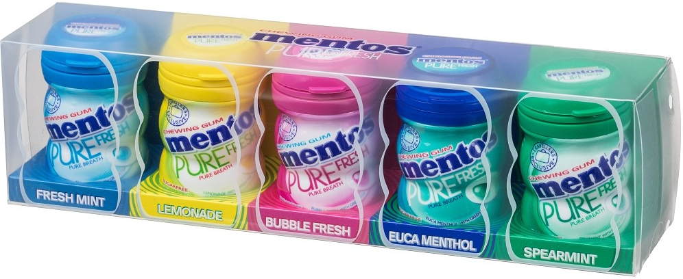 Mentos Pure Gum Gift Global Pack 100 g