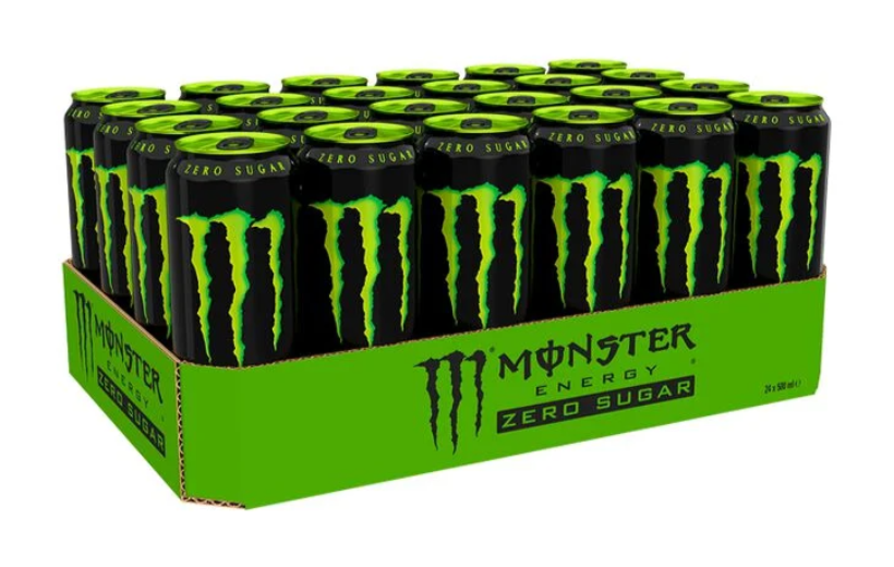 Monster Energy Zero Green 12x0,5 l-VÝHODNÉ BALENÍ