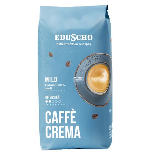 Eduscho Caffè Crema mild zrnková káva 1 kg