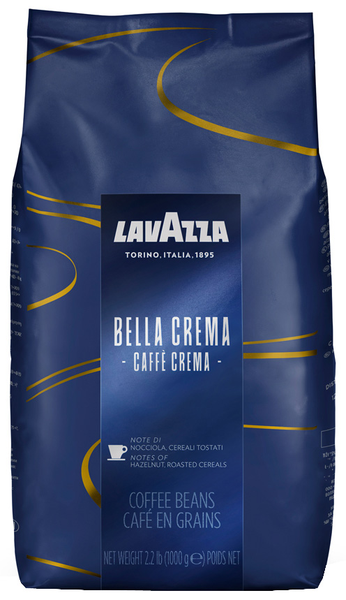 Lavazza bella crema caffè crema zrnková káva 1 kg