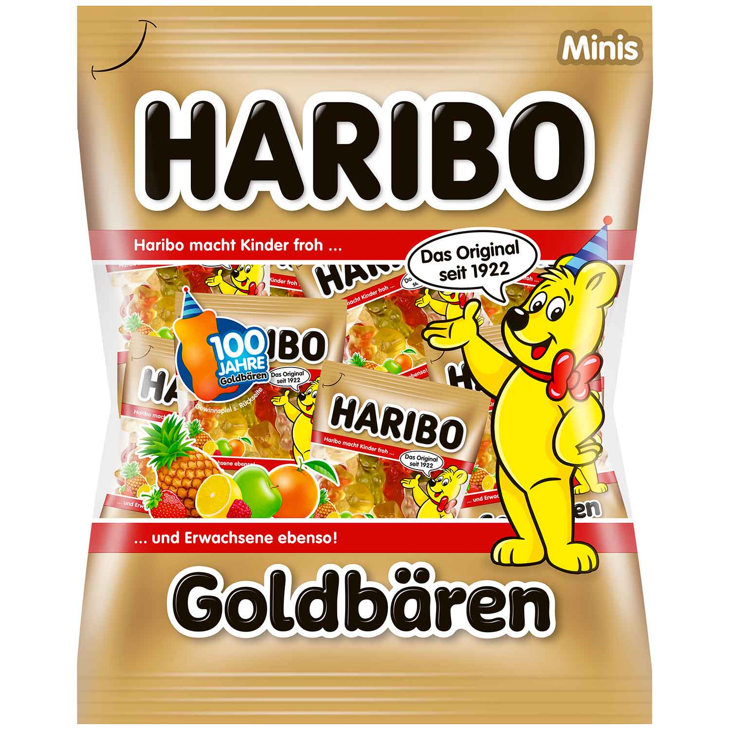 Haribo medvídci Goldbären Minis 20 ks, 250g