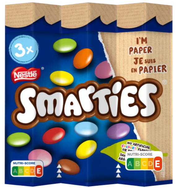 Nestle Smarties 3x34g - originál z Německa