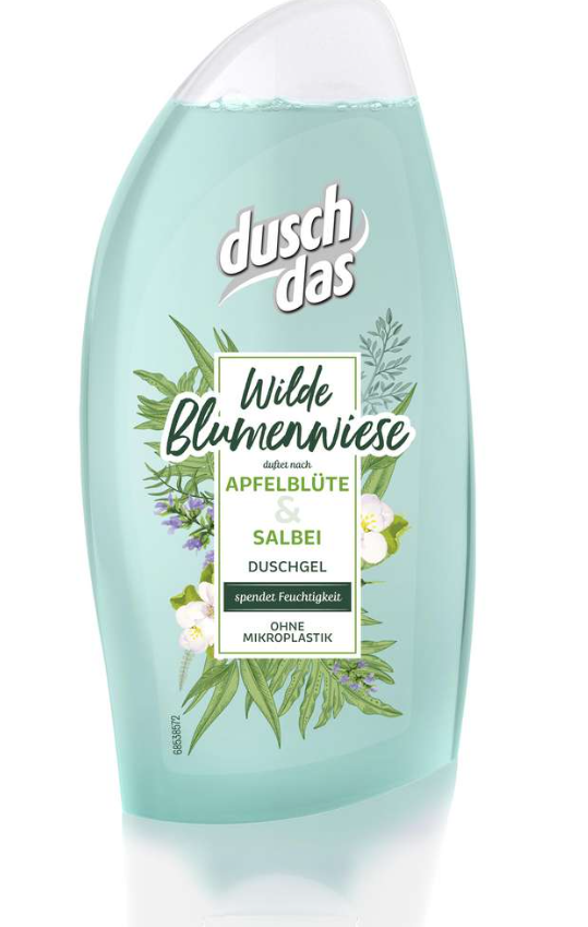 Dusch das Duschdas Sprchový gel s vůní divokých květů a šalvěje 250 ml - originál z Německa