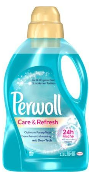 Perwoll Care & Refresh prací gel na umělá a syntetická vlákna 25 dávek, 1,375