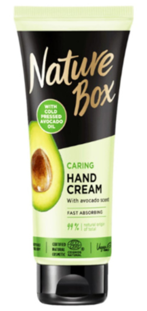 Nature Box krém na ruce se za studena lisovaným avokádovým olejem 75ml
