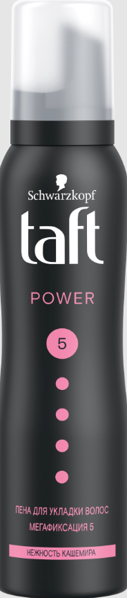 Taft pěnové tužidlo Power kašmír 5 - 150 ml - originál z Německa