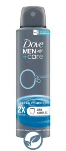 Dove Men+Care Deodorant Spray Zink komplex 150 ml