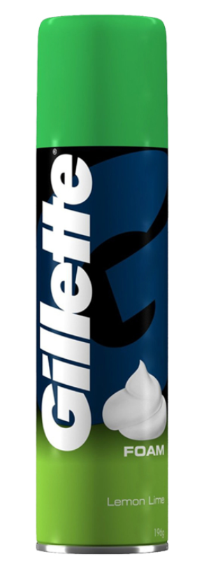 Gillette Pěna na holení s vůní limetky 200ml - originál z Německa