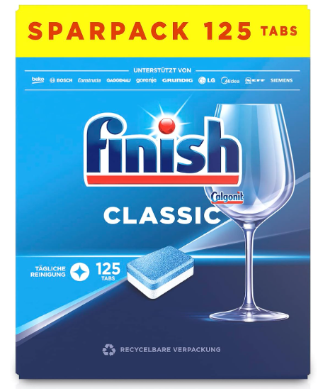 Finish Classic tablety do myčky 125 ks