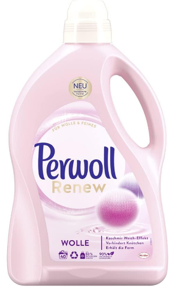 Perwoll Wolle & Renew prací gel 40 dávek, 3 l - originál z Německa