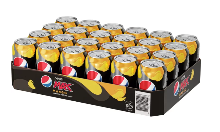 Pepsi Max Mango 24x0,33 l-VÝHODNÉ BALENÍ