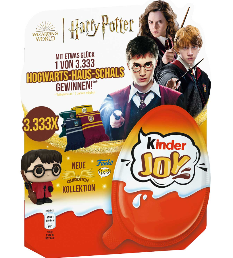 kinder JOY 'Harry Potter' 4 ks, 80 g