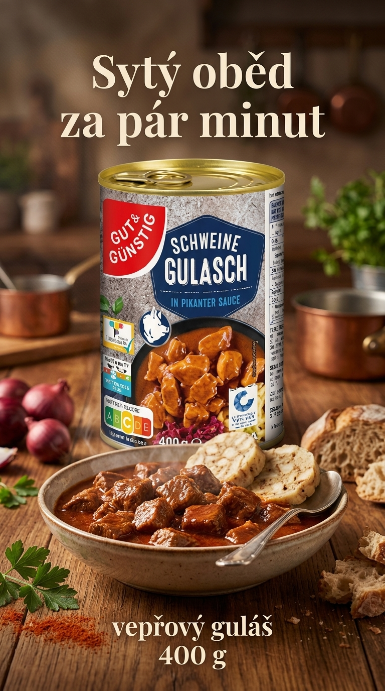 G&G Vepřový guláš 400 g - lifestyle poster