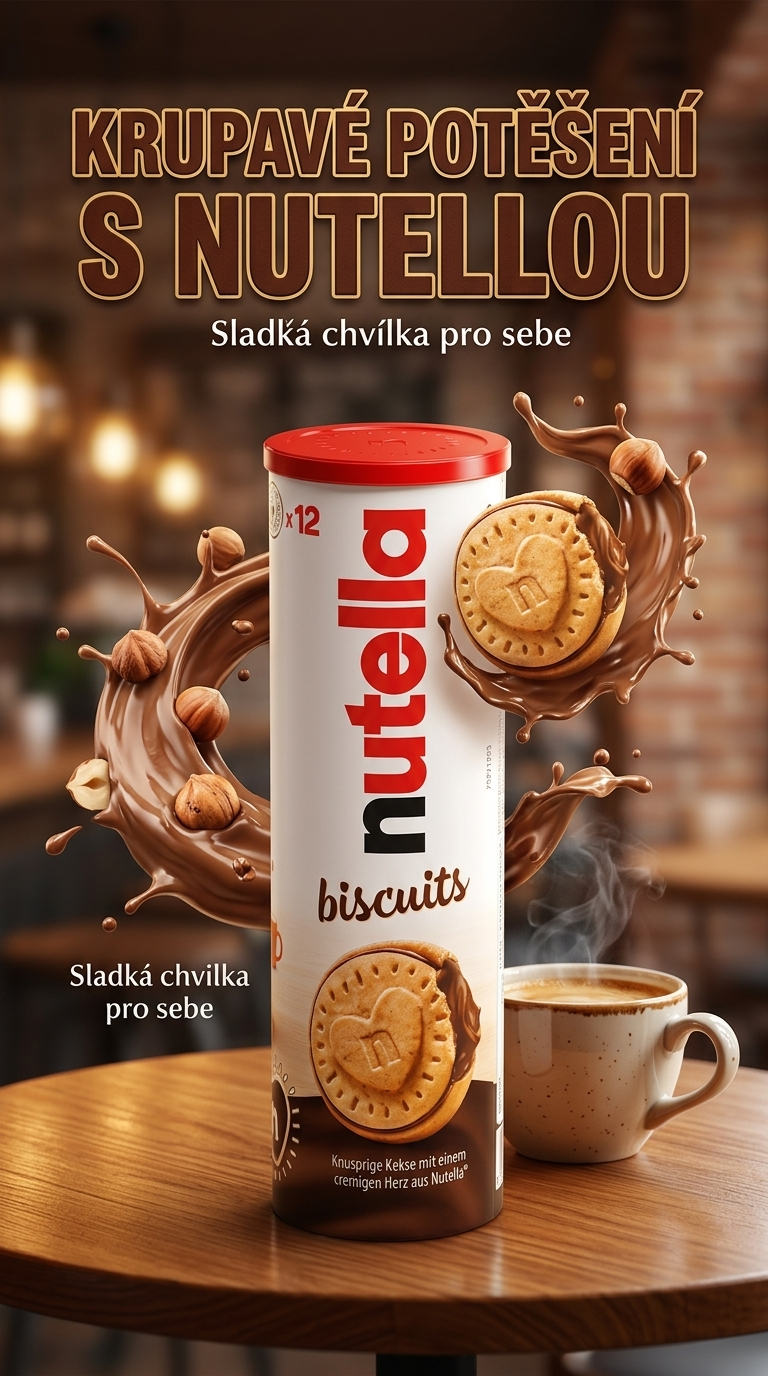 ferrero Nutella Biscuits 166 g - lifestyle poster