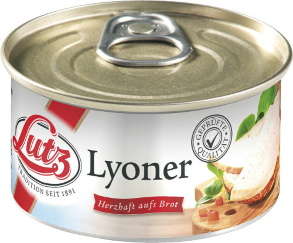 Rehm Lutz Lyoner paštika 78% masa 125g - originál z Německa