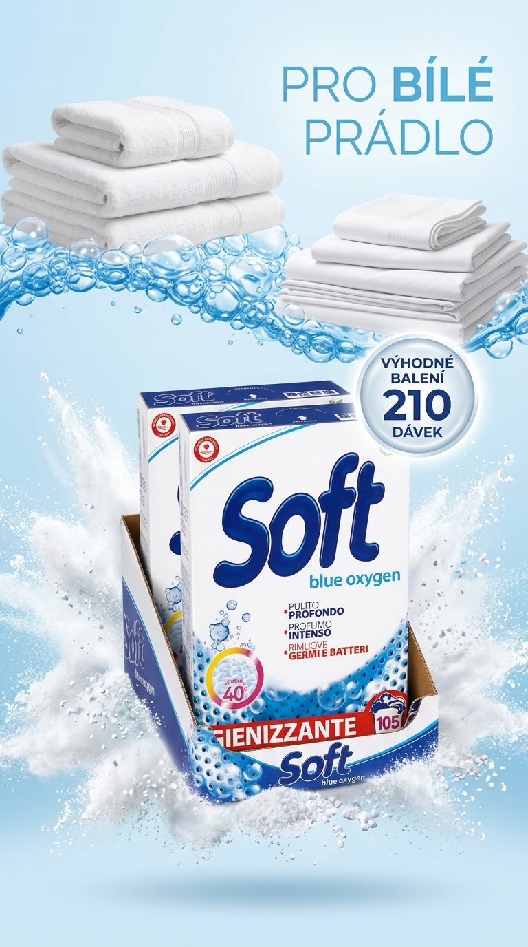 Soft Blue Oxygen 2x105 dávek - lifestyle poster