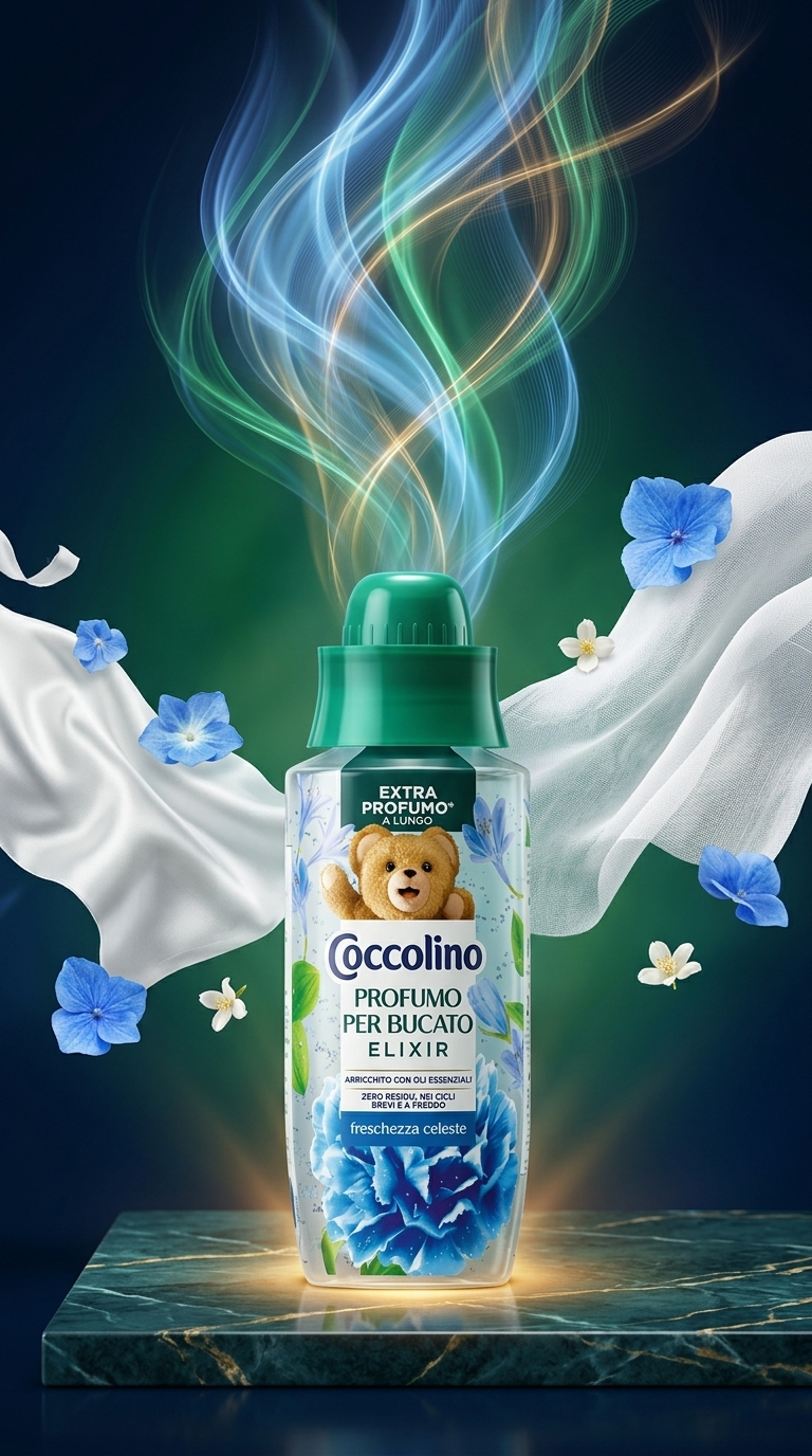 Coccolino parfém do praní Elixir Freschezza Celeste 342 ml – vonná inspirace