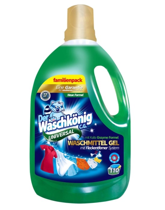 Waschkönig Univerzální prací gel 3,305 l (110 praní) - originál z Německa
