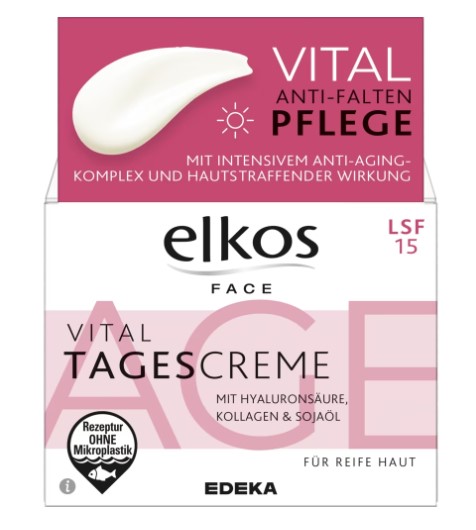 Elkos Vital Anti-Aging denní krém proti stárnutí pleti 50ml - originál z Německa