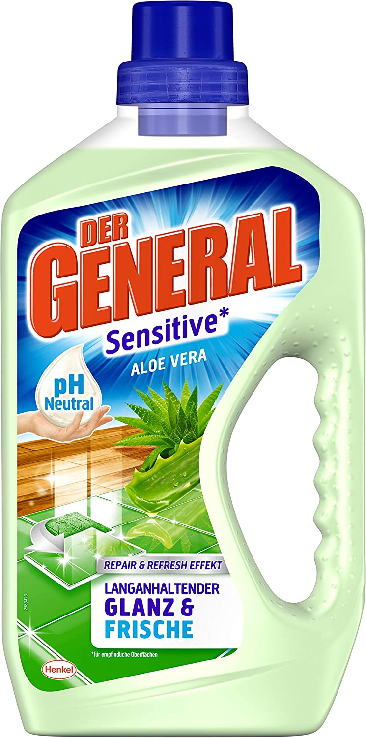 Der GENERAL Aloe Vera pH neutrální univerzální čistič na podlahy 750ml - originál z Německa