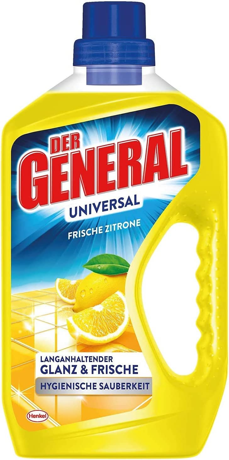 Der GENERAL Frische Zitrone univerzální čistič na podlahy 750ml - originál z Německa