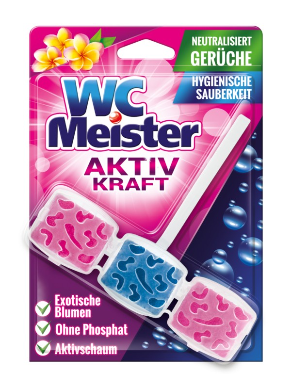 WC Meister závěska do WC exotické květy 45 g - originál z Německa