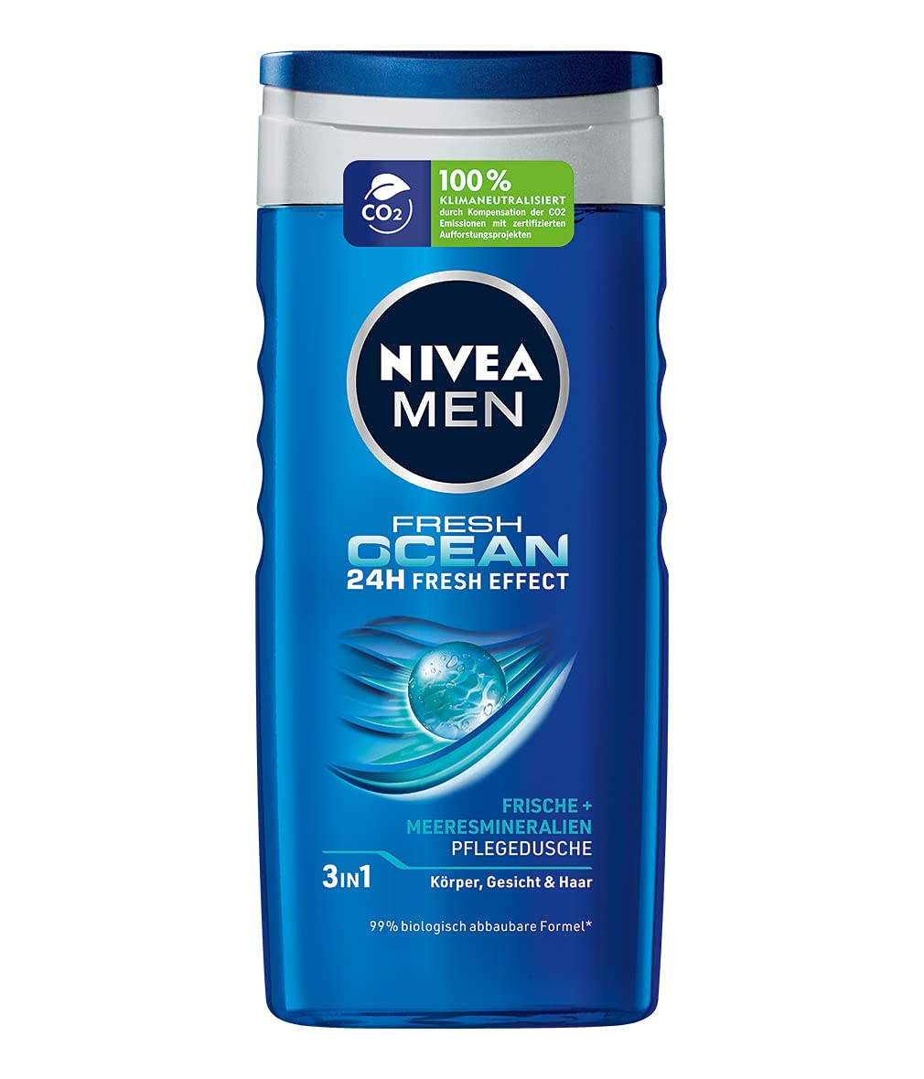 Nivea Men OCEAN FRESH sprchový gel 250 ml - originál z Německa