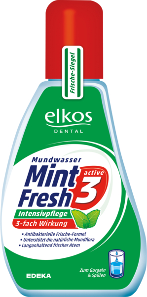 Elkos DentaMax Mint Fresh Ústní voda 125 ml - originál z Německa