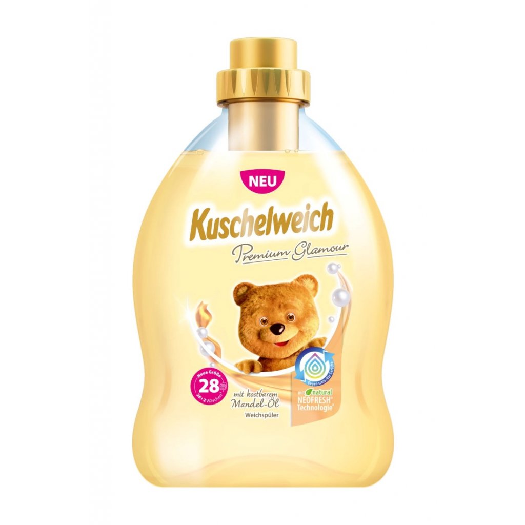 Kuschelweich Premium Glamour s mandlovým olejem 750ml - originál z Německa