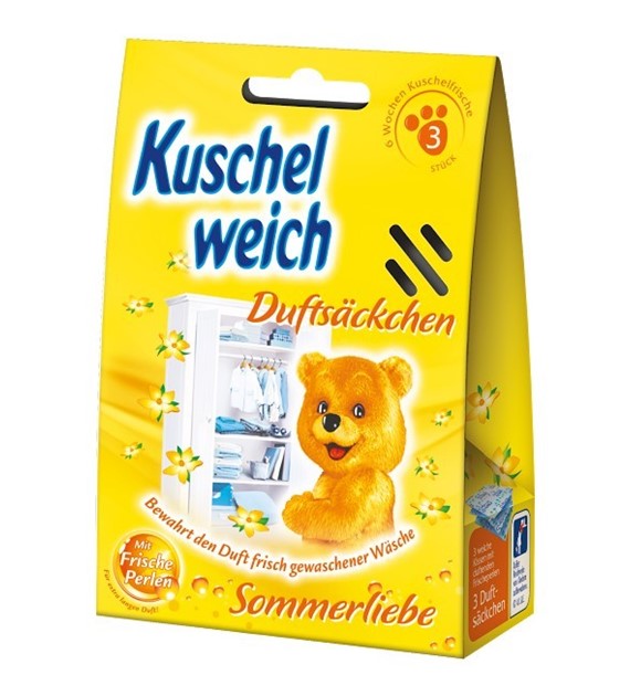 Kuschelweich Sommerliebe vonné sáčky do skříně 3 ks - originál z Německa