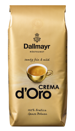 Dallmayr Crema d´Oro zrnková káva 1 kg - originál z Německa