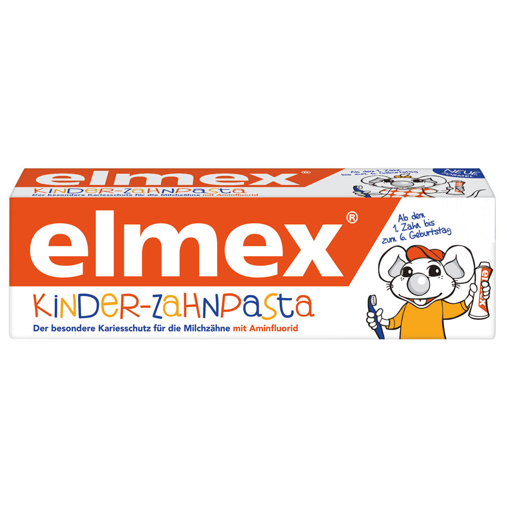 Elmex Dětská zubní pasta s aminfluoridem 2 - 6 let 50ml - originál z Německa