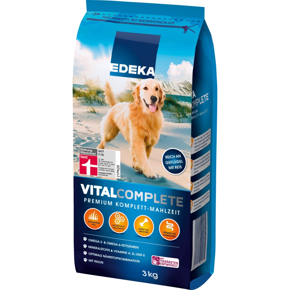 Edeka Premium VITA COMPLETE granule pro psy 3kg - originál z Německa