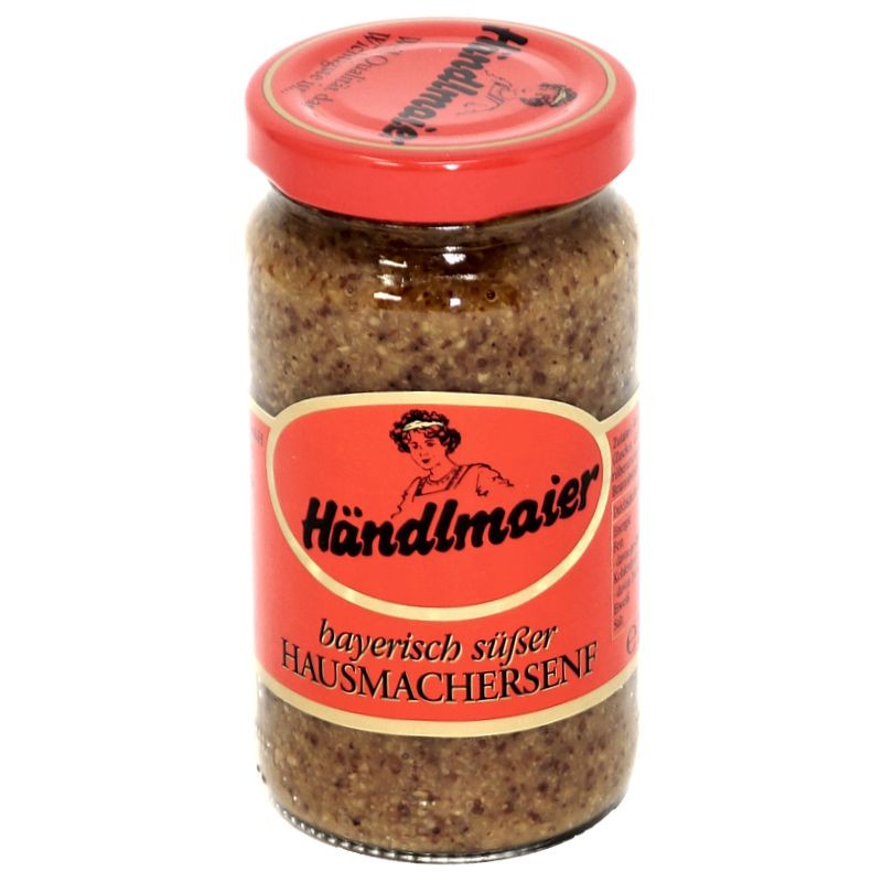 Händlmaier Bavorská sladká, domácí hořčice 200ml - originál z Německa