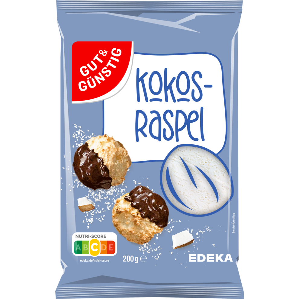 G&G Kokos, jemně strouhaný 200g - originál z Německa