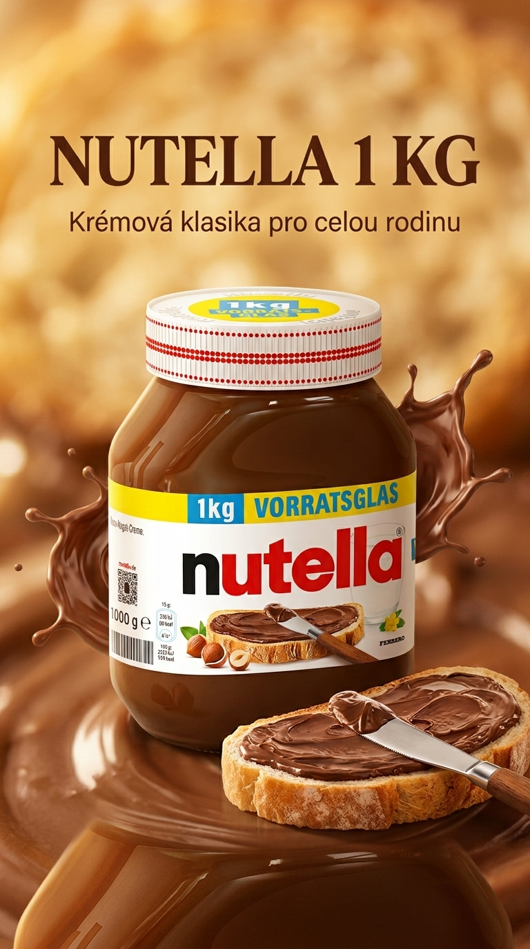 Nutella 1 kg - lifestyle poster