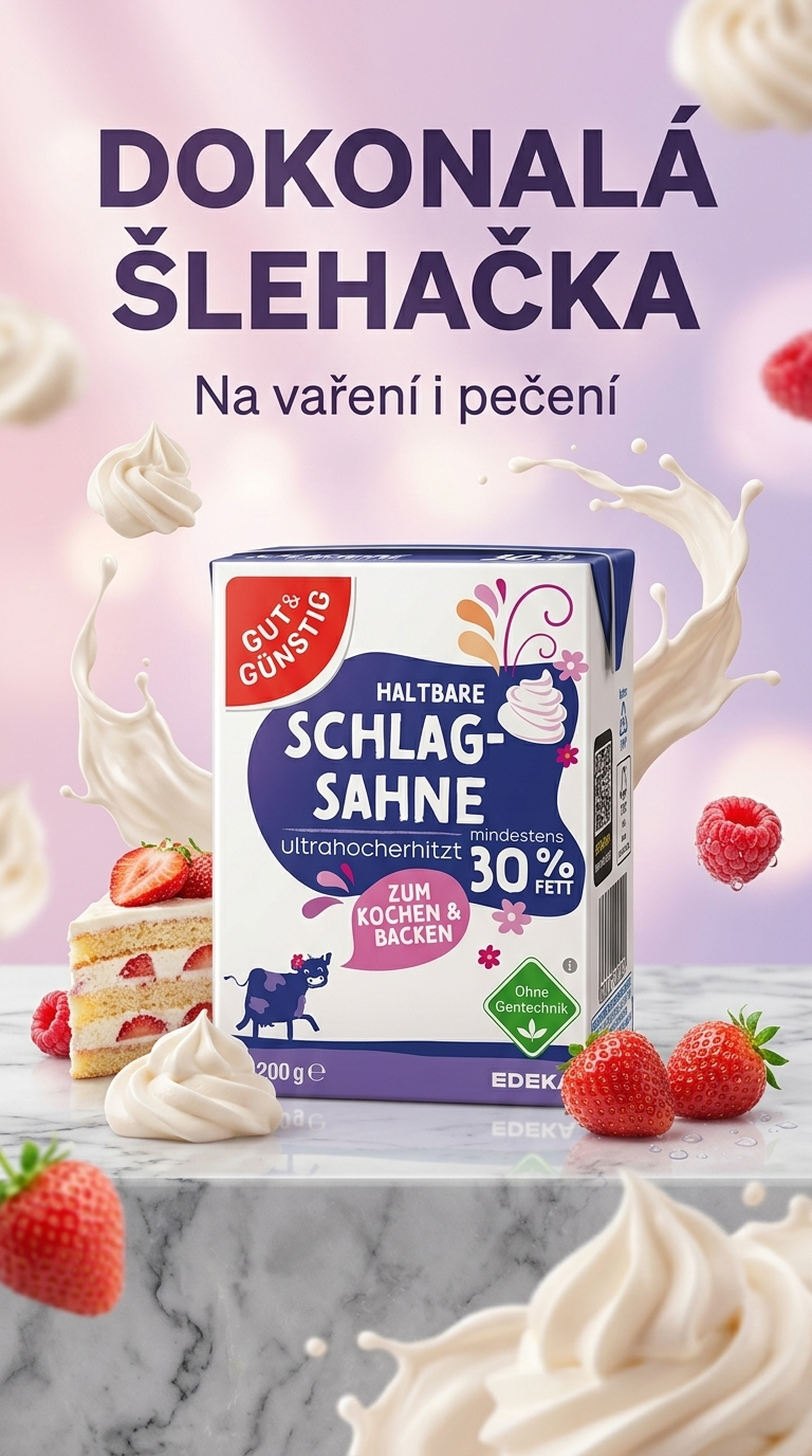 G&G Šlehačka 30% – lifestyle poster