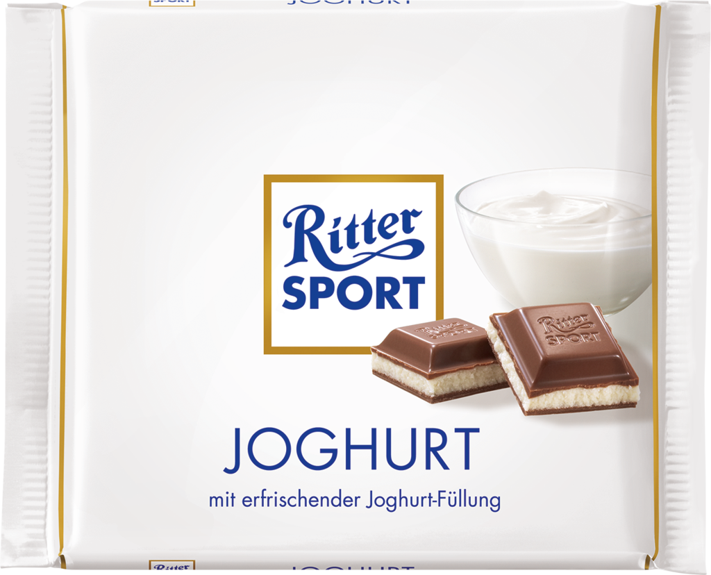 Ritter Sport Joghurt čokoláda 100 g - originál z Německa