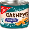 G&G kešu oříšky v dóze, pražené, solené 150g