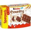 Kinder Country čokoláda s mléčnou náplní a obilovinami 16 ks 376g