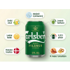 Carlsberg světle pivo 4,6 % 0,33 l