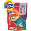 Vizir Gama Caps XL Color prací kapsle se svěží vůní 60 PD, 1,320g
