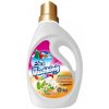WaschKönig Color prací gel s extraktem z pomeranče a bavlny 100 dávek, 3 l