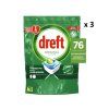 Dreft Spülmaschinentabs All-in-One 3x76 Stk. - VORTEILSPACK