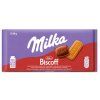 Milka mléčná čokoláda Biscoff 90 g