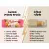 Balconi ovocná roláda 250 g - srovnání