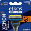 ELKOS MEN XENON Premium Náhradní holicí hlavice, 4 ks