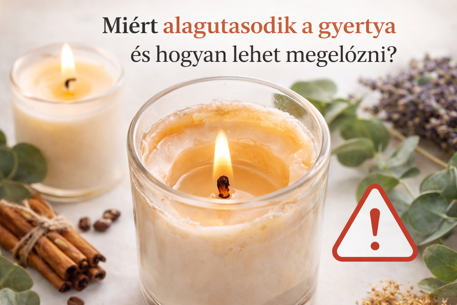🔥 Miért alagutasodik a gyertya és hogyan lehet megelőzni?